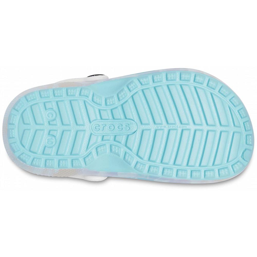 Sabots Crocs Classiche Doublée Out of This World Garcon Blanche Multicolore | France 1328WNBY
